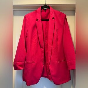Women's Hot Pink Blazer